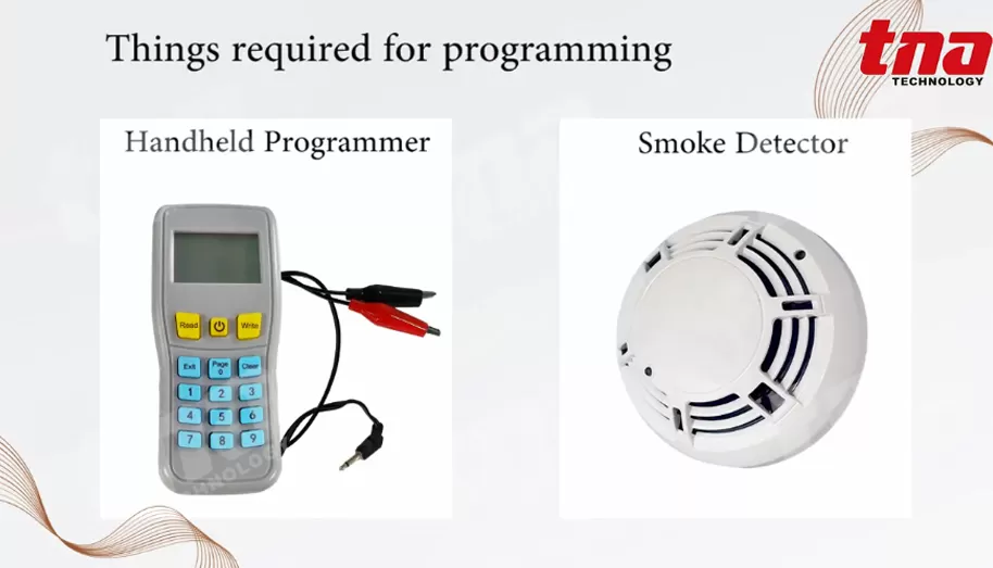 Como programar o detector de fumaça inteligente?