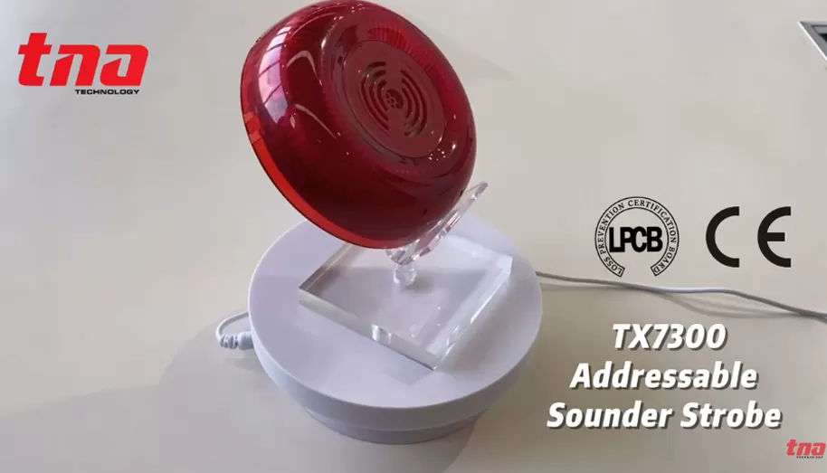 TX7300 Strobe Sounder endereçável