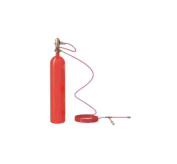 fire detection tube Type gas fire extinguishing device.png